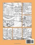 Cozy Kitchen Vibes Coloring Book: Easy and Fun Designs for Relaxation and Joy: A Perfect Collection of Delightful Kitchen Scenes, Sweet Treats, and Cozy Home Moments – Ideal for Adults and Teens