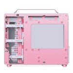 JONSBO/JONSPLUS Z20 Pink/White Micro-ATX Mini Tower Pc Case,with Detachable Carrying Handle, Mini Size, High-Performance Hardware Compatible, Support 240AIO, H160mm Cooler
