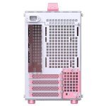JONSBO/JONSPLUS Z20 Pink/White Micro-ATX Mini Tower Pc Case,with Detachable Carrying Handle, Mini Size, High-Performance Hardware Compatible, Support 240AIO, H160mm Cooler