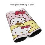 Kawaii Girly Cute Gaming Mouse Pad, Long Extended XXL Desk Mat, Extra Large Girl Anime Mousepad Keyboard Pads for Work Game Office Home, 35.4'' X 15.7''