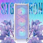 STGAubron Gaming PC, Radeon RX 5600 XT 6G GDDR6, Intel Core i7 up to 3.9G, 16G RAM, 1T SSD, 600M WiFi, BT 5.0, RGB Fan x6, Windows 10 Home, White