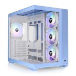 Thermaltake View 380 TG ARGB Hydrangea Blue ATX Case; 4x120mm ARGB Fans Included; Supports Hidden-Connector Motherboard; Front & Side Dual Tempered Glass Panel; CA-1Z2-00MFWN-00; 3 Year Warranty