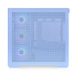 Thermaltake View 380 TG ARGB Hydrangea Blue ATX Case; 4x120mm ARGB Fans Included; Supports Hidden-Connector Motherboard; Front & Side Dual Tempered Glass Panel; CA-1Z2-00MFWN-00; 3 Year Warranty