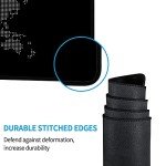 SMAIGE XXL Extended Gaming Mouse Pad - Large Cute Kawaii Anime Cartoon Design for Girls and Women, Stitched Edges Mousepad | 31.5"x11.8"x0.08" Dimensions