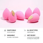 Cute Mini Makeup Sponge Set - 6 Blenders