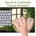 ProbTis Japanese Kawaii Mouse Pad for Desk, Green Mouse Pad, XL Anime Gaming Aesthetic Mousepad, Non-Slip Rubber Base, Cute Extended Desk Accessories for Home Office, 31.5”x11.8” (Plant)