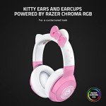 Razer Kraken BT Headset: Bluetooth 5.0-40ms Low Latency Connection - Custom-Tuned 40mm Drivers - Beamforming Microphone - Powered by Razer Chroma - Hello Kitty & Friends Edition