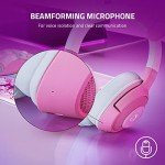 Razer Kraken BT Headset: Bluetooth 5.0-40ms Low Latency Connection - Custom-Tuned 40mm Drivers - Beamforming Microphone - Powered by Razer Chroma - Hello Kitty & Friends Edition