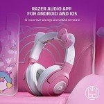 Razer Kraken BT Headset: Bluetooth 5.0-40ms Low Latency Connection - Custom-Tuned 40mm Drivers - Beamforming Microphone - Powered by Razer Chroma - Hello Kitty & Friends Edition