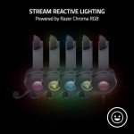 Razer Kraken Kitty Edition V2 Pro - Wired RGB Gaming Headset with Interchangeable Ears (Interchangeable Ears, Streaming Responsive Lighting, 50 mm Titanium Speakers) Black