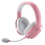 Razer Barracuda X Wireless Gaming & Mobile Headset (PC, PlayStation, Switch, Android, iOS): 2.4GHz Wireless + Bluetooth - Lightweight - 40mm Drivers - Detachable Mic - 50 Hr Battery - Quartz Pink