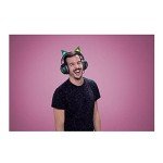 Razer Kraken Kitty RGB USB Gaming Headset: THX 7.1 Spatial Surround Sound - Chroma RGB Lighting - Retractable Active Noise Cancelling Mic - Lightweight Aluminum Frame - for PC - Classic Black