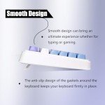 Bangsanth Wireless Keyboard, RGB Gaming Keyboard, Tri-Mode BT5.0/2.4GHz/USB-C, 99-Key Quiet, Anti-ghosting Keys, Compatible with PC, Mac, Gaming Consoles