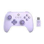 8BitDo Ultimate C 2.4g Wireless Controller for Windows PC, Android, Steam Deck & Raspberry Pi (Purple)
