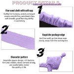 Kakurookie 23'' - 34'' Computer Monitor Protective Cover with Cat Ear Design, Cute Monitor Dust Cover with Furry Design, Elastic Dustproof, Suitable for PC, Tablet, TV