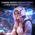 Gtheos 2.4GHz Wireless Gaming Headset for PS5, PS4 Fortnite & FPS Gamers, PC, Nintendo Switch, Bluetooth 5.3 Gaming Headphones with Noise Canceling Mic, Stereo Sound, 40+Hr Battery (Pink)