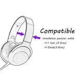 REEYEAR Cute Pink Cat Ears Fits for HypreX Cloud/Cloud Stinger/Cloud Flight Headsets, Universal Fit Lovely Kitty Adjustable Attachment Straps for Video Live Gaming Headphone,White & Pink