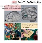 2.4GHz Wireless Mouse Cute Hamster Shape Less Noice Portable Mobile Optical 1200DPI USB Mice Cordless Mouse for PC Laptop Computer Notebook MacBook Kids Girl Men Women Adults Gift (Pink)