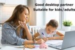 2.4GHz Wireless Mouse Cute Hamster Shape Less Noice Portable Mobile Optical 1200DPI USB Mice Cordless Mouse for PC Laptop Computer Notebook MacBook Kids Girl Men Women Adults Gift (Pink)