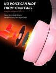 ZIUMIER Pink Gaming Headset for PC, PS4, PS5, Xbox One, Xbox Series S/X, Switch, Noise Canceling Microphone, Stereo Surround Sound, 3.5mm Wired Gaming Headphones