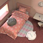 PlayVital Joystick Caps for Nintendo Switch, Thumbstick Caps for Switch Lite, Analog Cover for OLED Joycon Thumb Grips - Cutie Kitty