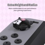 Kuitmor 4PCS Switch Thumb Grips Caps,Soft Silicone Switch Joystick Covers,Kawaii Joy Con Thumb Grip Caps Compatible with Switch/OLED/Lite