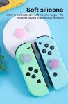 NANANINO Silicone Joycon Thumb Grip Caps, Soft Joystick Cover Caps Compatible with Nintendo Switch/OLED/Switch Lite, 4PCS - Stars