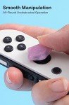 NANANINO Silicone Joycon Thumb Grip Caps, Soft Joystick Cover Caps Compatible with Nintendo Switch/OLED/Switch Lite, 4PCS - Stars