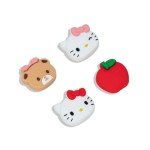 Kuitmor Cute Silicone Joystick Thumb Grip Caps,Joy Con Cover Compatible with Switch/OLED/Switch Lite,4PCS - Cat