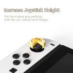 GeekShare Cute Silicone Joy Con Thumb Grip Caps, Joystick Cover Compatible with Switch/OLED/Switch Lite,4PCS - Sunflower & Bee