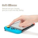 GeekShare Cute Silicone Joy Con Thumb Grip Caps, Joystick Cover Compatible with Switch/OLED/Switch Lite,4PCS - Sunflower & Bee
