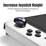 Switch Joycon Thumb Grip Caps, Soft Silicone Joystick Cover Compatible with Nintendo Switch/OLED/Switch Lite, Analog Stick Grips Button Covers for Switch,6pcs (A-Mix)