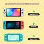 Kuitmor Cute Silicone Joystick Thumb Grip Caps,Joy Con Cover Compatible with Switch/OLED/Switch Lite,4PCS - Dog