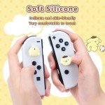 Kuitmor Cute Silicone Joystick Thumb Grip Caps,Joy Con Cover Compatible with Switch/OLED/Switch Lite,4PCS - Dog