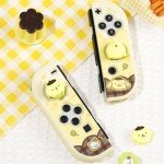 Kuitmor Cute Silicone Joystick Thumb Grip Caps,Joy Con Cover Compatible with Switch/OLED/Switch Lite,4PCS - Dog