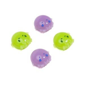 GeekShare Cute Luminous Silicone Joy Con Thumb Grip Caps, Joystick Cover Compatible with Switch/OLED/Switch Lite, 4PCS