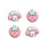 Yocore Switch Thumb Grip Caps,Soft Silicone Thumb Grips,Analog Soft Silicone Joystick Caps Stick Caps for Switch/OLED/Switch Lite,4 Pcs-MLD