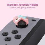 Yocore Switch Thumb Grip Caps,Soft Silicone Thumb Grips,Analog Soft Silicone Joystick Caps Stick Caps for Switch/OLED/Switch Lite,4 Pcs-MLD