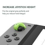 GeekShare Cute Luminous Silicone Joy Con Thumb Grip Caps, Joystick Cover Compatible with Switch/OLED/Switch Lite, 4PCS
