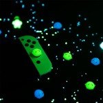 GeekShare Cute Luminous Silicone Joy Con Thumb Grip Caps, Joystick Cover Compatible with Switch/OLED/Switch Lite, 4PCS