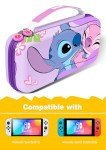 Xcitifun Carrying Case Designed for Nintendo Switch for Kids Girls Boys Cute Kawaii Travel Carry Bag for Switch/Lite/OLED 10 Game Cartridge Switch Protective Cover Carrying Cases - Sweetheart