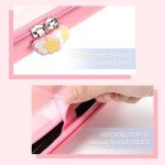 GeekShare Switch Carrying Case for Nintendo Switch/OLED,Portable Switch Case, Slim Hardshell Travel Carrying Case fit Switch Console & Game Accessories - Star Wings Series