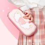 GeekShare Switch Carrying Case for Nintendo Switch/OLED,Portable Switch Case, Slim Hardshell Travel Carrying Case fit Switch Console & Game Accessories - Star Wings Series