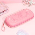 GeekShare Switch Carrying Case for Nintendo Switch/OLED,Portable Switch Case, Slim Hardshell Travel Carrying Case fit Switch Console & Game Accessories - Star Wings Series