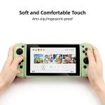 GeekShare Protective Case Compatible with Switch, Soft TPU Slim Case Cover Compatible with Switch Console and Joy Con (Little Parrots)