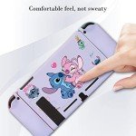 PERFECTSIGHT Cute Protective Case for Nintendo Switch 6.2 inch, Kawaii Soft TPU Slim Cover, Cartoon Hard Shell Dockable Case for NS Console and Joy Con Controllers - Shock-Absorption Anti-Scratch