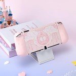 GeekShare Protective Case Compatible with Switch OLED Console - Slim Cover Case with Ergonomic Design for Switch Model- Star Wings (For OLED Model)