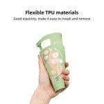 GeekShare Protective Case Compatible with Switch, Soft TPU Slim Case Cover Compatible with Switch Console and Joy Con (Little Parrots)