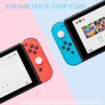 OLDZHU Pink Dockable Protective Case Cover Compatible with Nintendo Switch Joy-Con Controllers,with Glass Screen Protector and 4 Thumb Grips,Shock-Absorption and Anti-Scratch (Pink)