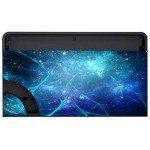 PlayVital Full Set Protective Stickers for Nintendo Switch OLED Model, Customized Vinyl Decal Skins for Switch OLED Console & Joycon & Dock & Grip - Blue Nebula